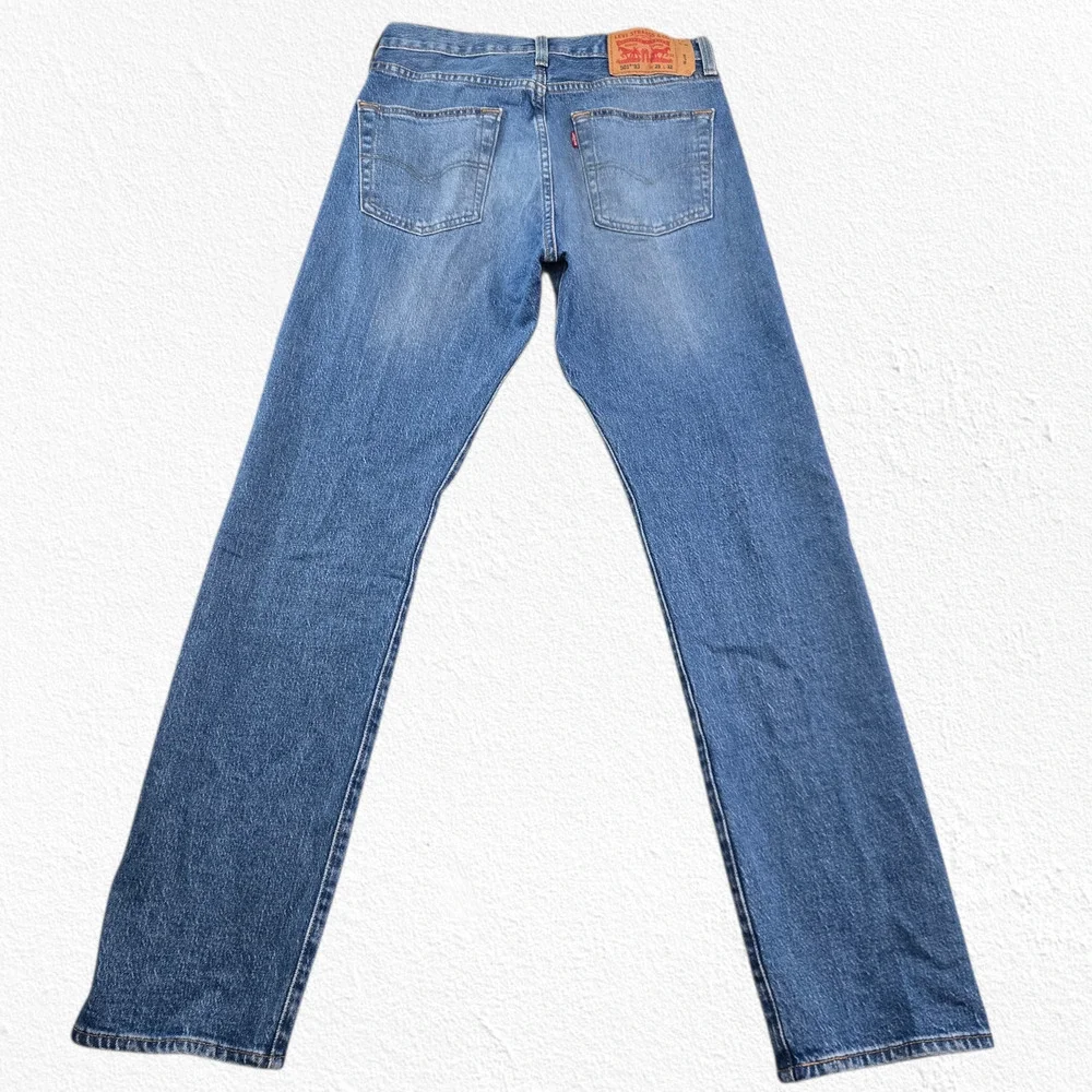 Levi’s 501 ’93 Medium Wash Button Fly Straight Stretch Denim Jeans Size 29 x 32